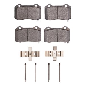 Cadillac STS Brake Pads - Rear - R1 Concepts - Semi Met - `04-`24
